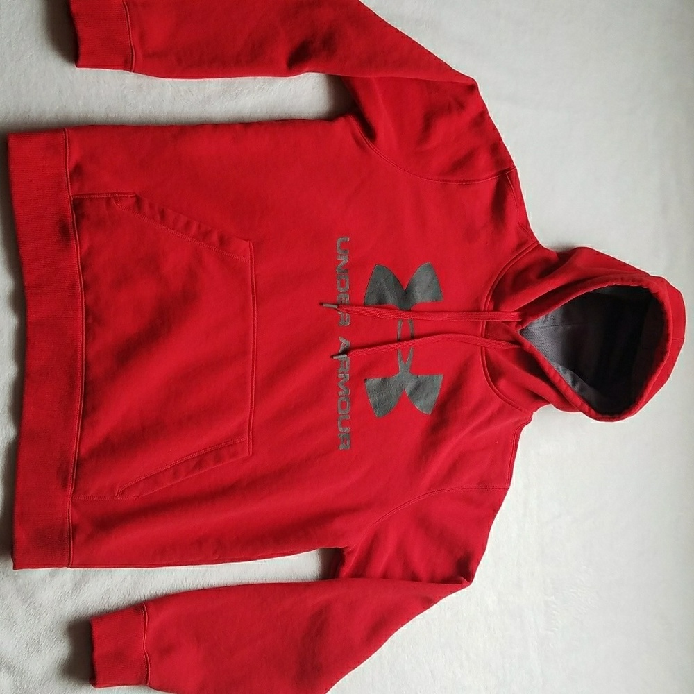 Under Armour Men's  Red Hoodie L